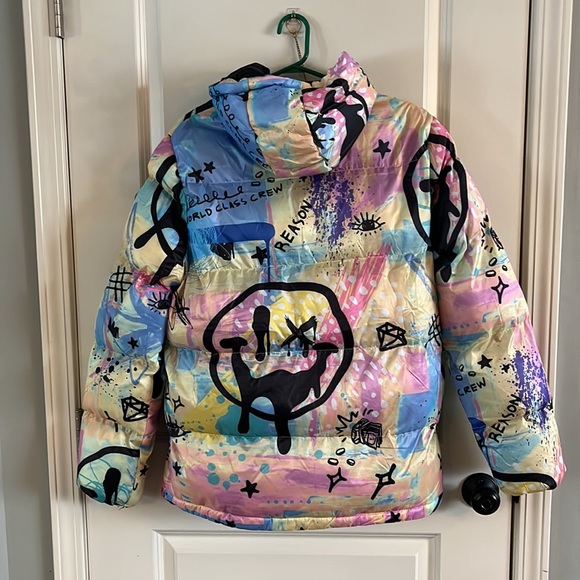 Reason Graffiti Puffer Jacket - Picture 2 of 2